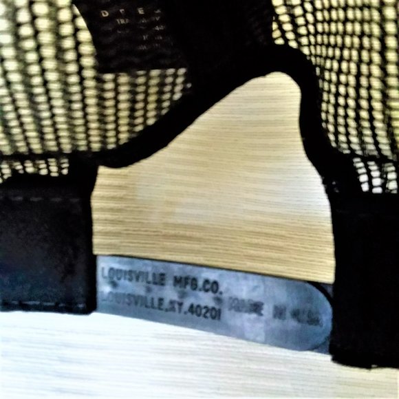 John Deere Ball Cap Klooster Louisville Snap Back Trucker Mesh Hat USA Tags VTG - Picture 8 of 8